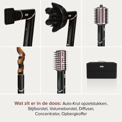 "Shark Sortrosenguld Hrtrrerhrstyler HD440EU - Eksklusiv Styling & Uovertruffen Kvalitet - Varenummer: 0622356260732"